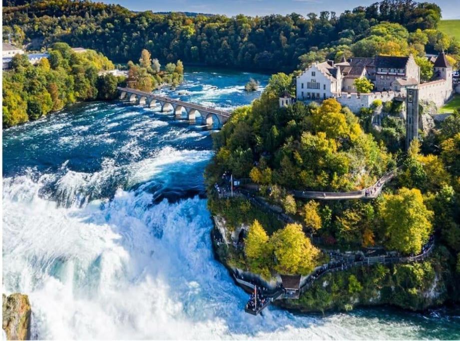 Schoene Einliegerwohnung 200M Vom Wasser Entfernt Stein Am Rhein Exterior foto